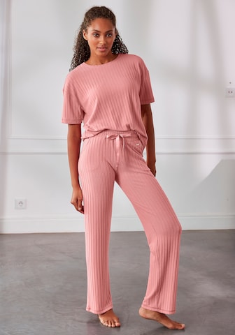 s.Oliver Loosefit Pyjamahose in Pink