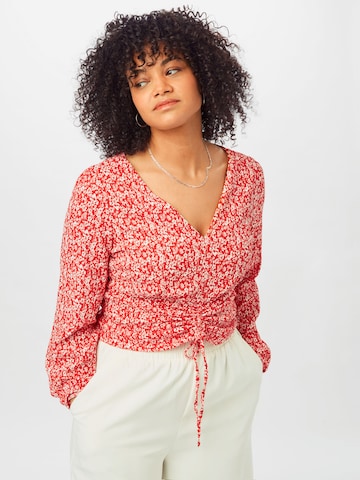 ABOUT YOU Curvy Shirt 'Danai' in Rot: predná strana