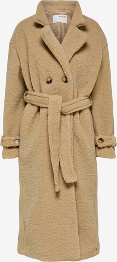 Žieminis paltas 'BETTY' iš Selected Femme Petite, spalva – smėlio spalva, Prekių apžvalga