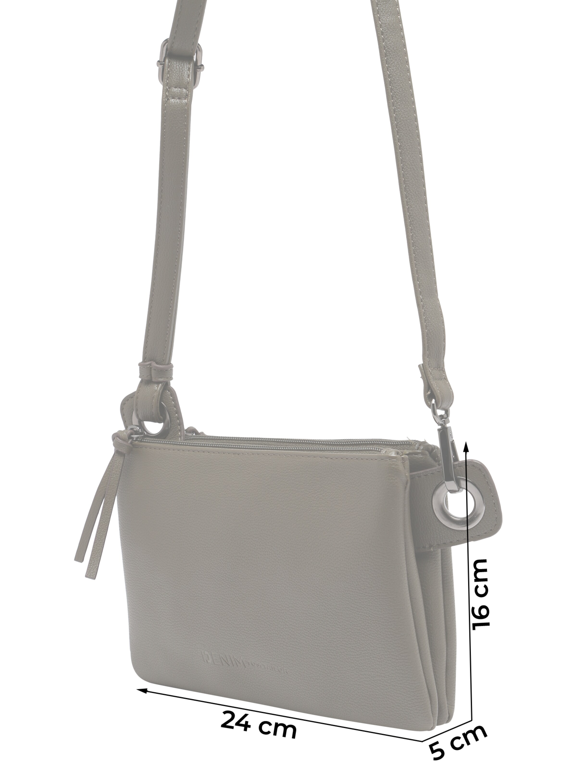 Sac à bandoulière 'Alia' TOM TAILOR DENIM en vert