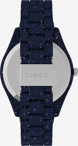 TIMEX Analoog horloge 'Waterbury Heritage Collection' in Blauw