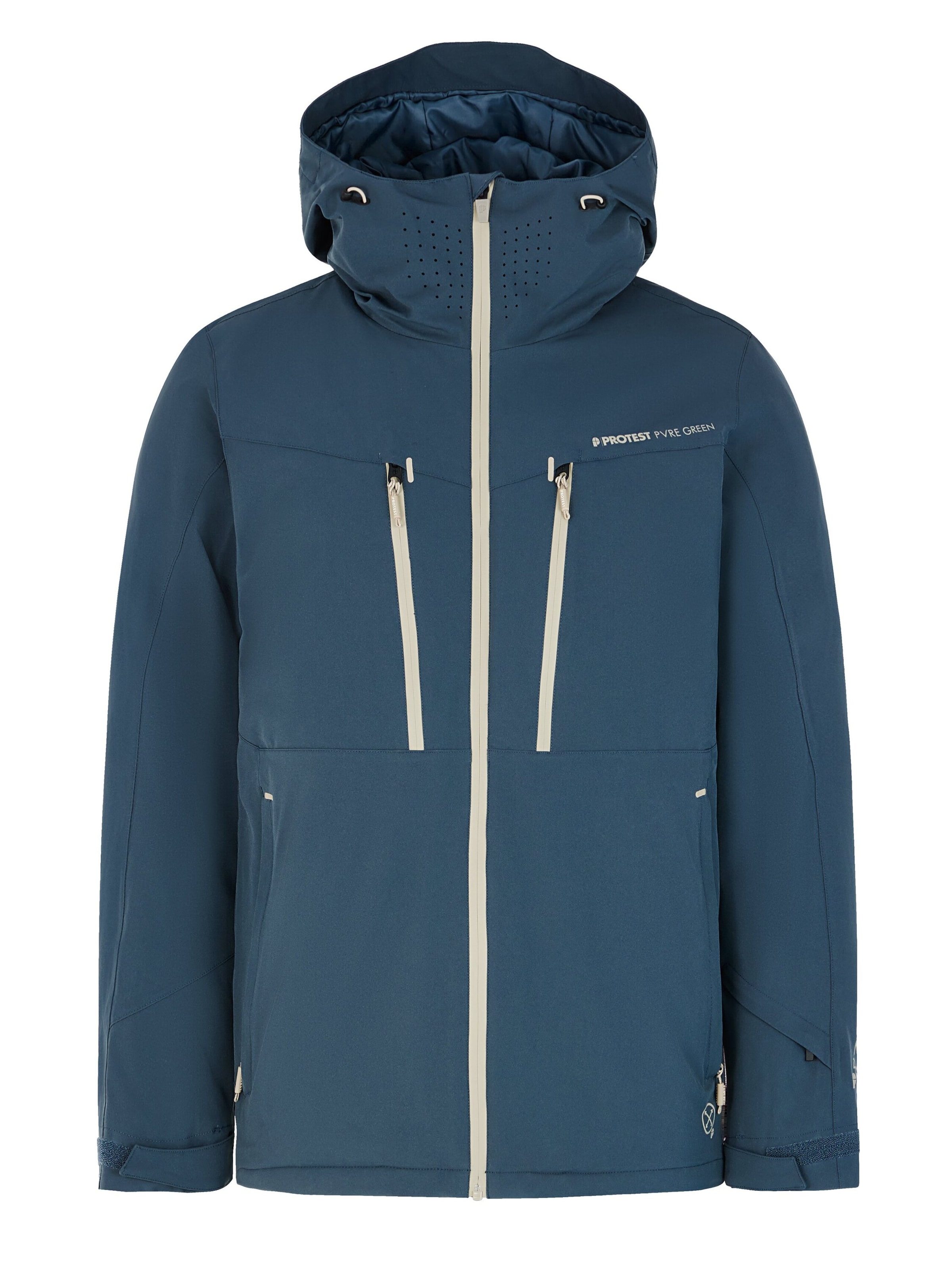 PROTEST Sportjacke 'PRTTIMOTHY'‌‌‌‌‌ in Blau: Vorderseite
