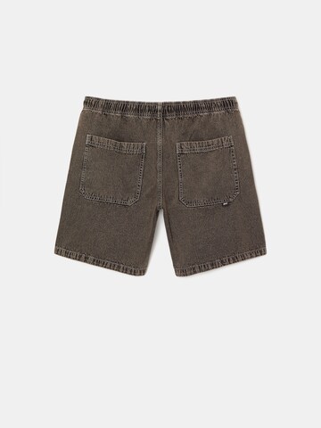 Loosefit Jean Pull&Bear en noir