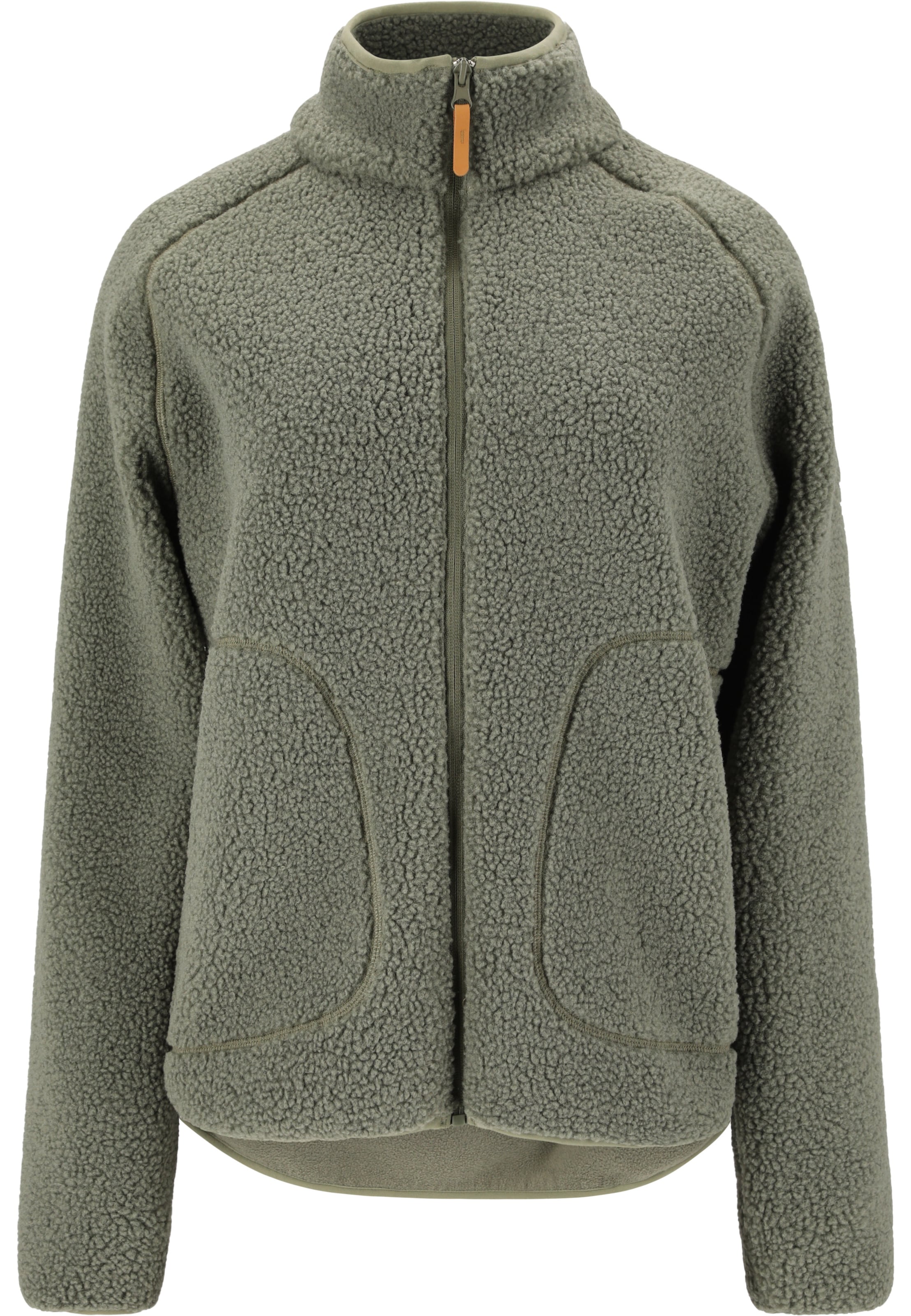 Whistler Fleece Jacket 'Pioneer' in Green: front