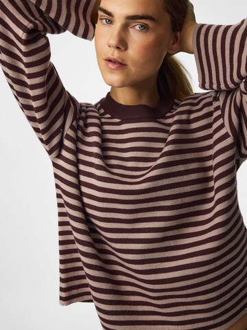 PIECES Pullover 'PCJassy' in Braun