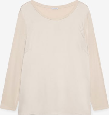 Fiorella Rubino - Blusa en beige: frente