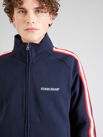 Giacca di felpa di GUESS JEANS in blu
