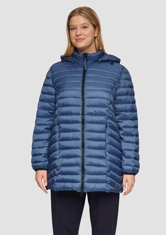 s.Oliver Winterjas in Blauw: voorkant