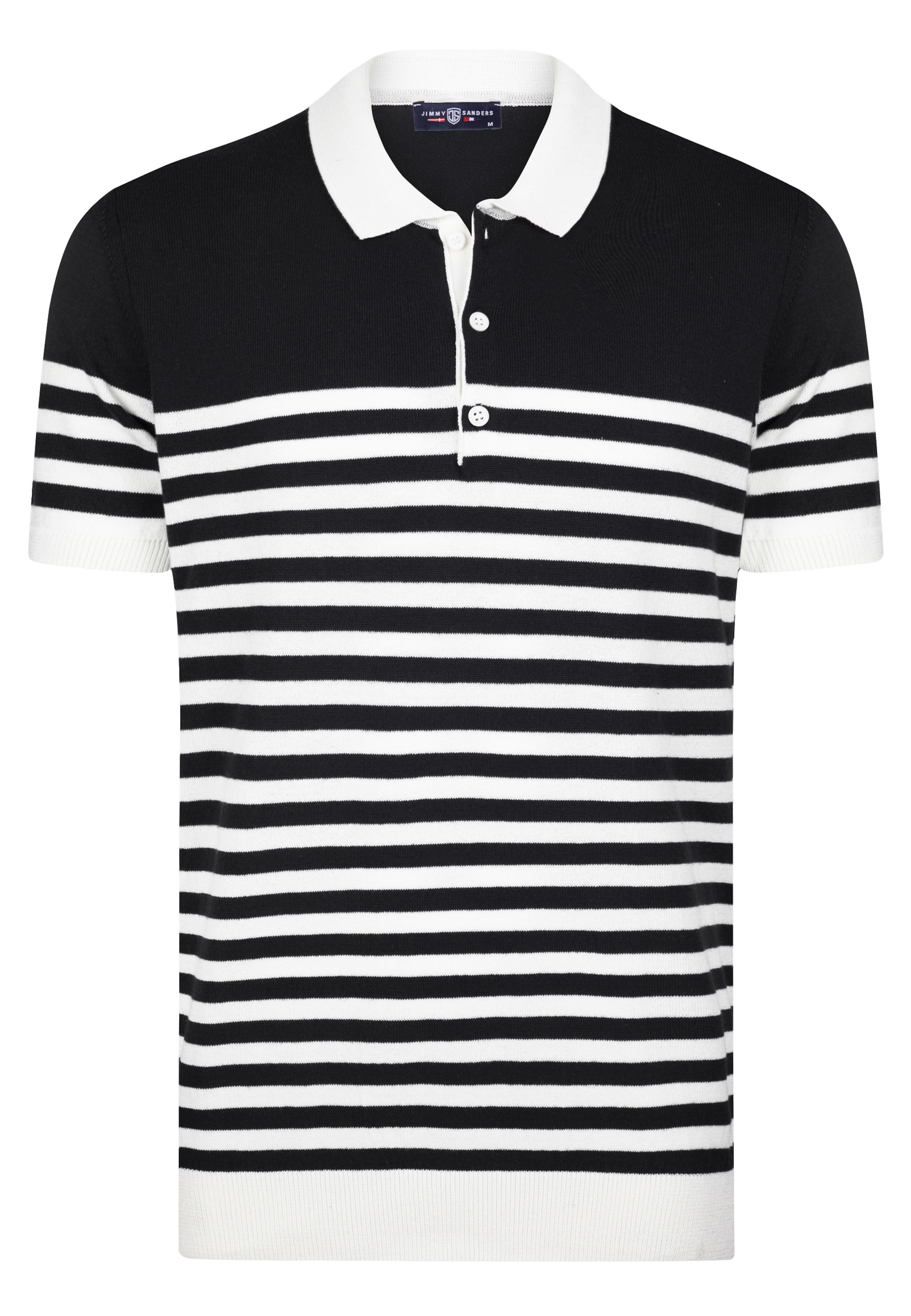 Jimmy Sanders - Camisa em preto: frente