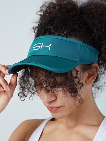 Casquette de sport 'Sun Visor' SPORTKIND en vert : devant
