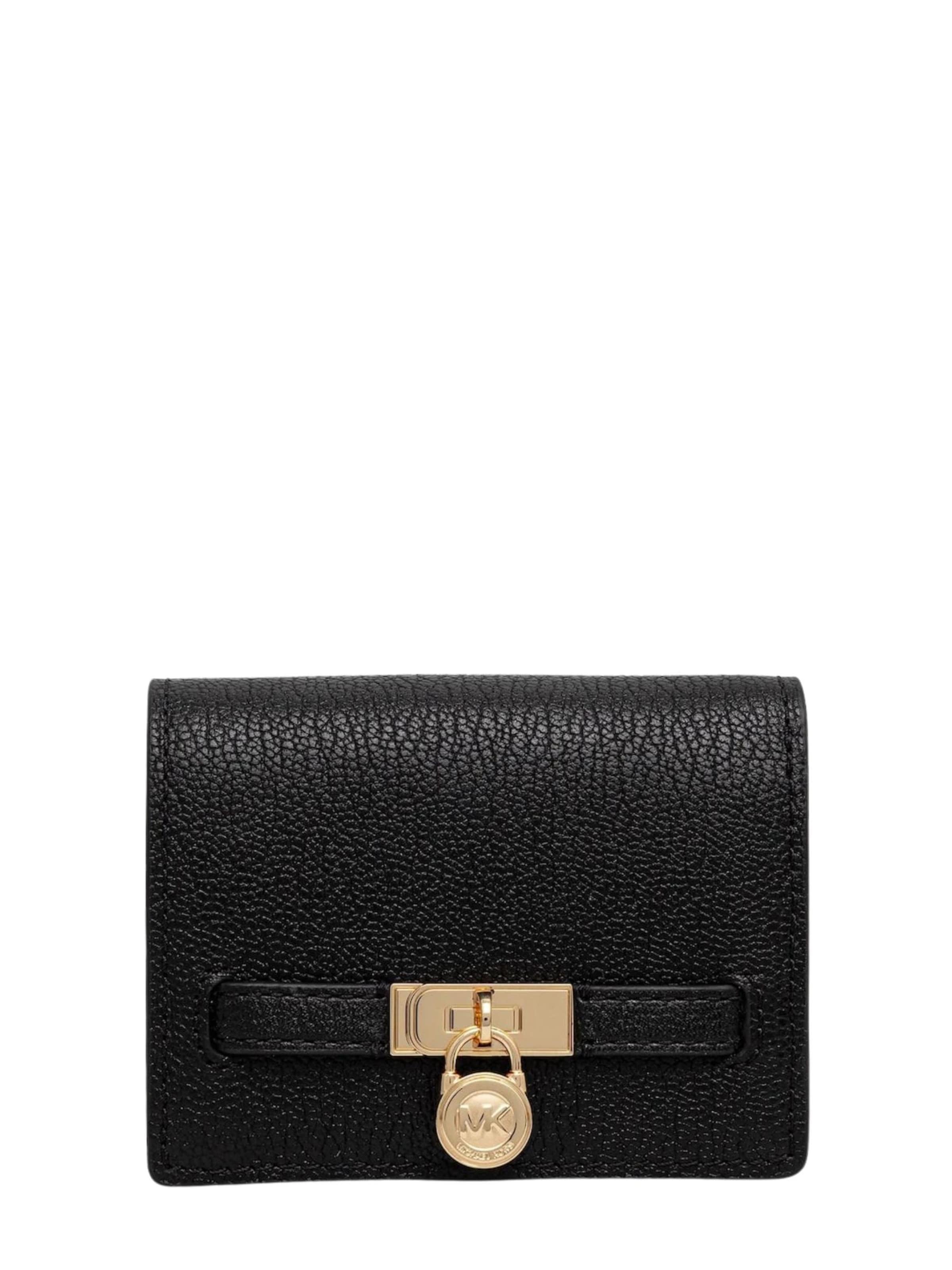 Porte-monnaies Michael Kors en noir : devant