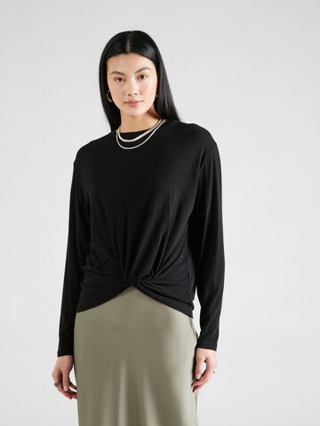 Banana Republic Shirt in Black: front