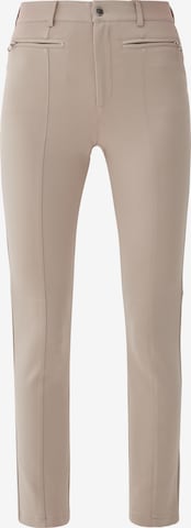 s.Oliver - Slimfit Pantalón en beige: frente