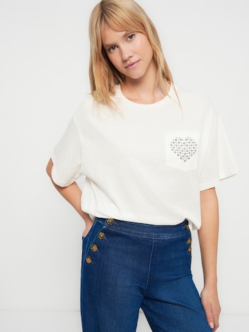 Maglietta 'ONLTERZA' di ONLY in bianco