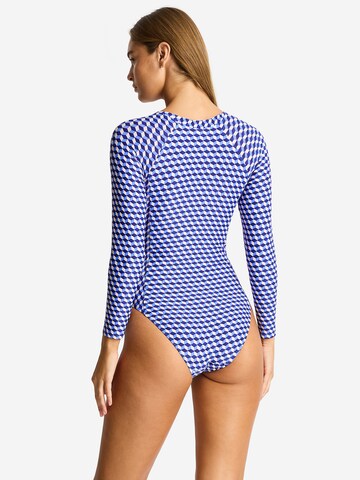 Classico Costume intero di SEA LEVEL in blu