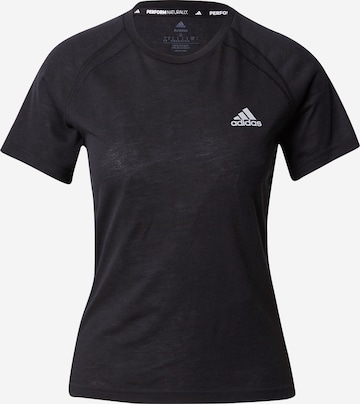 ADIDAS SPORTSWEAR - Camiseta funcional 'X-City ' en negro: frente