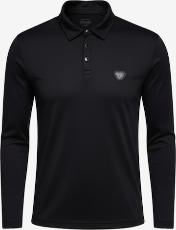 Ombre Shirt in Zwart: voorkant