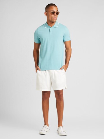 QS Shirt in Blauw