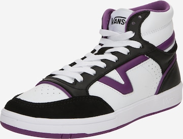 VANSVisoke tenisice 'Lowland' - crna boja: prednji dio