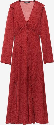 MANGO Kleid 'Roses' in Rot: predná strana