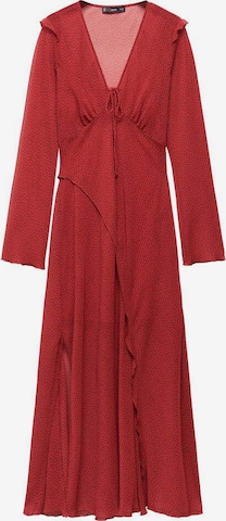 MANGO Dress 'Roses' in Red: front