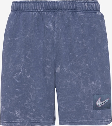 NIKE Regular Athletic Pants 'Vintage' in Blue: front