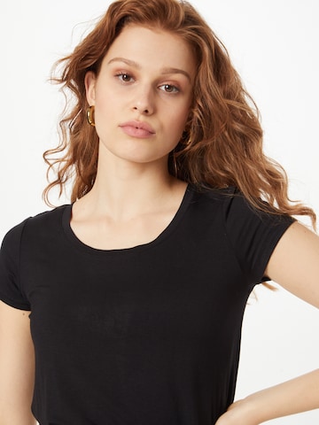 CULTURE - Camiseta 'Poppy' en negro