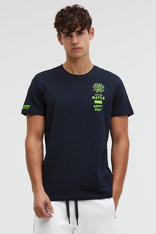 CAMP DAVID Shirt in Blue: front