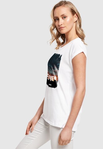 Merchcode T-Shirt 'Denver' in Weiß