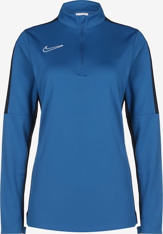 Felpa sportiva 'Swoosh Academy 23' di NIKE in blu: frontale