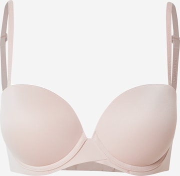 Push-up Reggiseno di Calvin Klein Underwear in beige: frontale