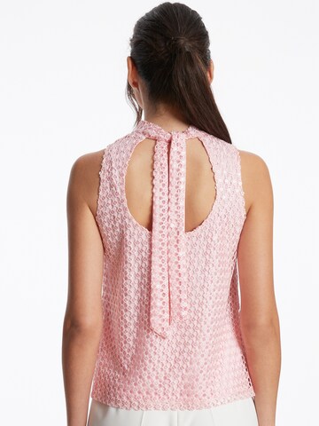 Ana Alcazar Top 'Zadora' in Roze
