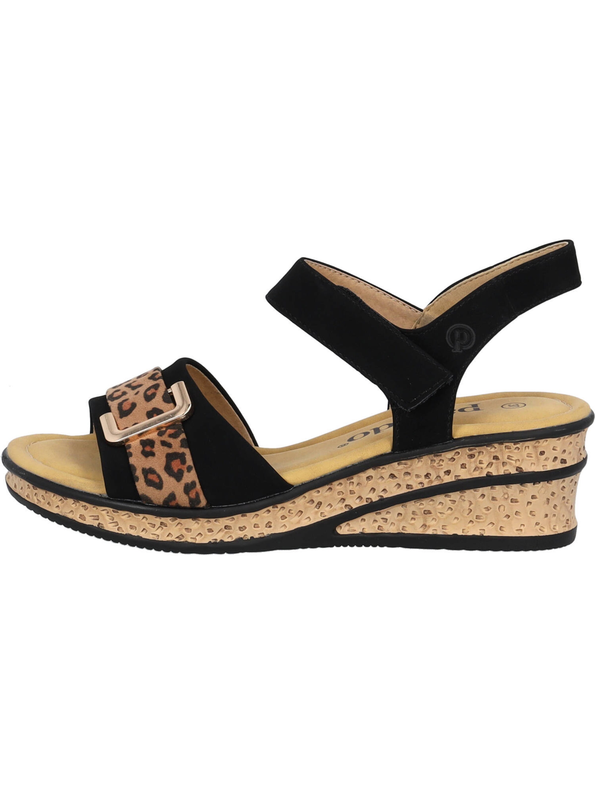 Palado Strap sandal 'Bemere' in Black