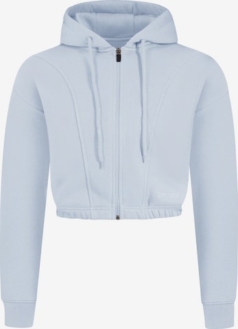 Veste de survêtement 'Elma' Smilodox en bleu : devant