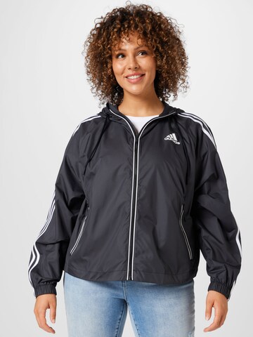 ADIDAS SPORTSWEAR Sportjacke' in Schwarz: predná strana