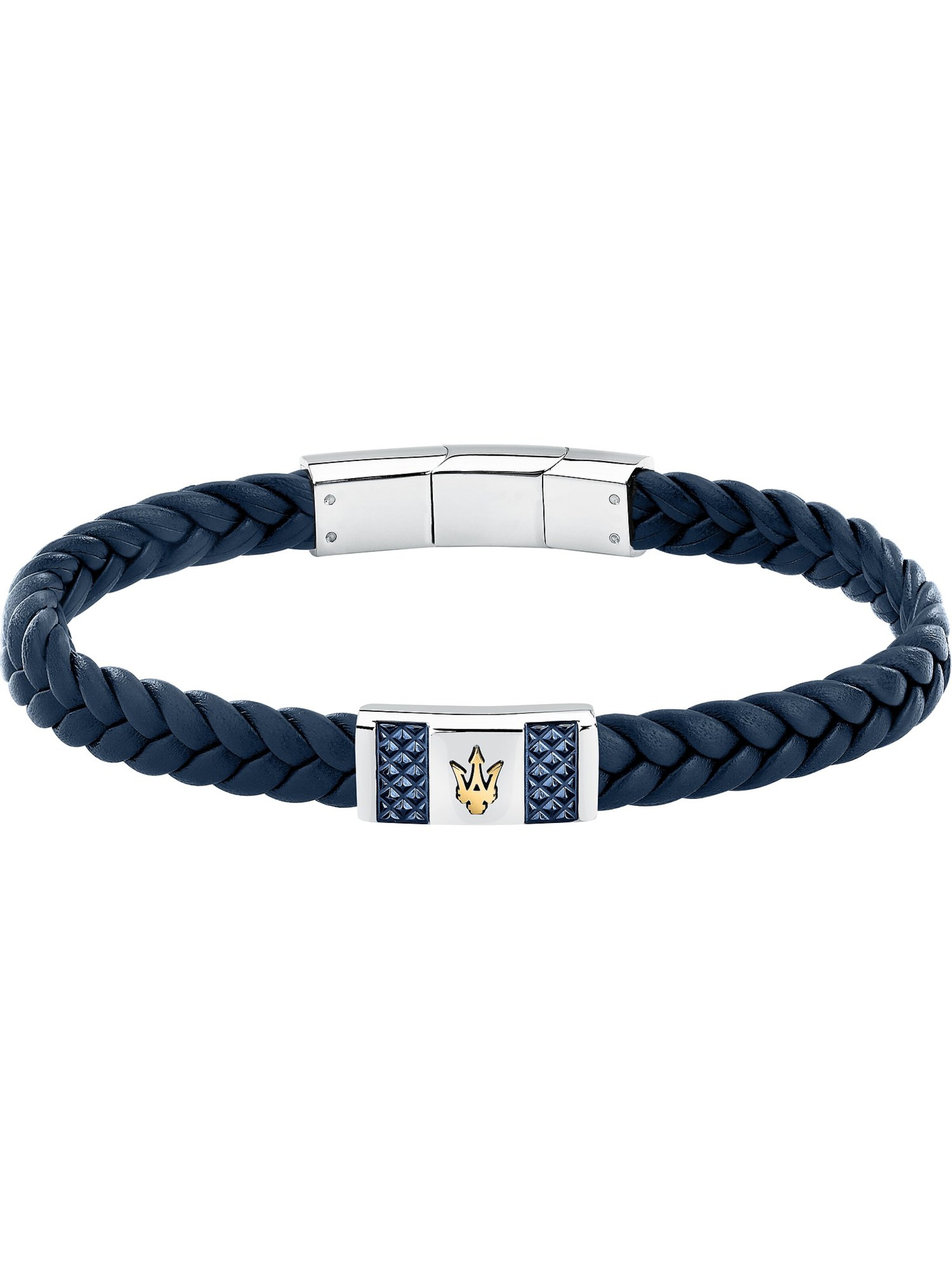 Maserati Armband in Blau: Vorderseite