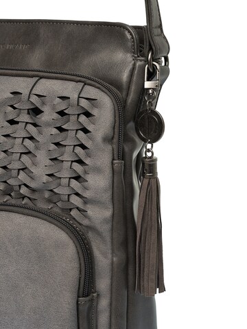 Marc Picard Handtas 'Aufgesetzte Tasche' in Grijs