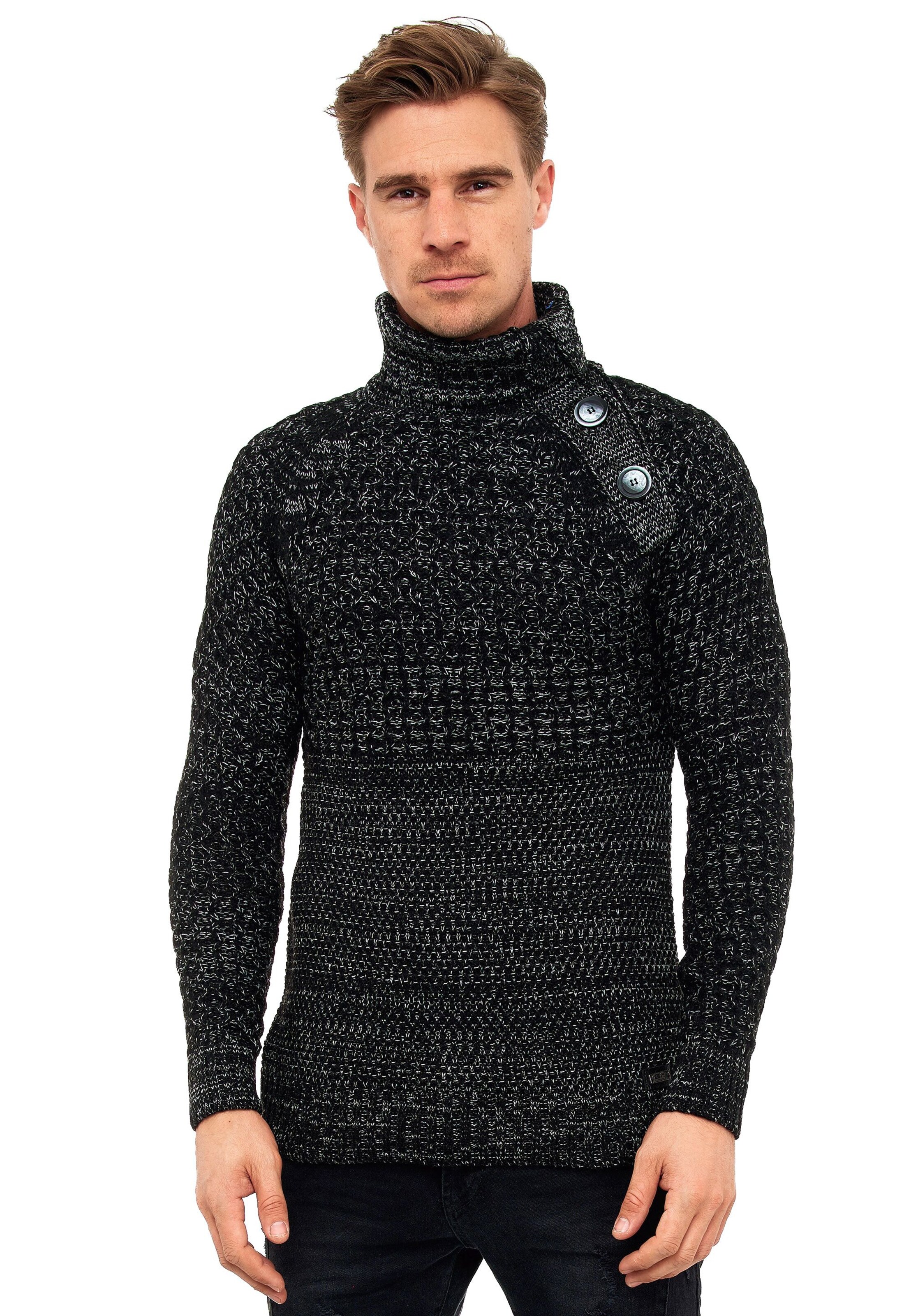 Rusty Neal Sweater in Black: front