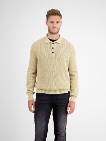 Pull-over LERROS en beige : devant