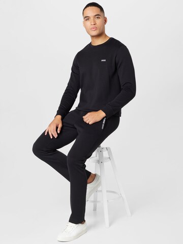 BOSS - Sweatshirt 'Salbeos' em preto