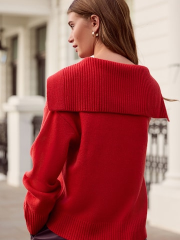 Pulover 'N. Premium' de la Next pe roșu