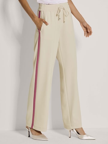 Loosefit Pantalon MADELEINE en blanc : devant