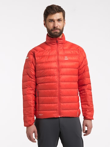 Haglöfs Outdoor jacket 'L.I.M Down' in Red: front