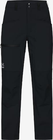 Haglöfs Outdoor Pants in Black: front