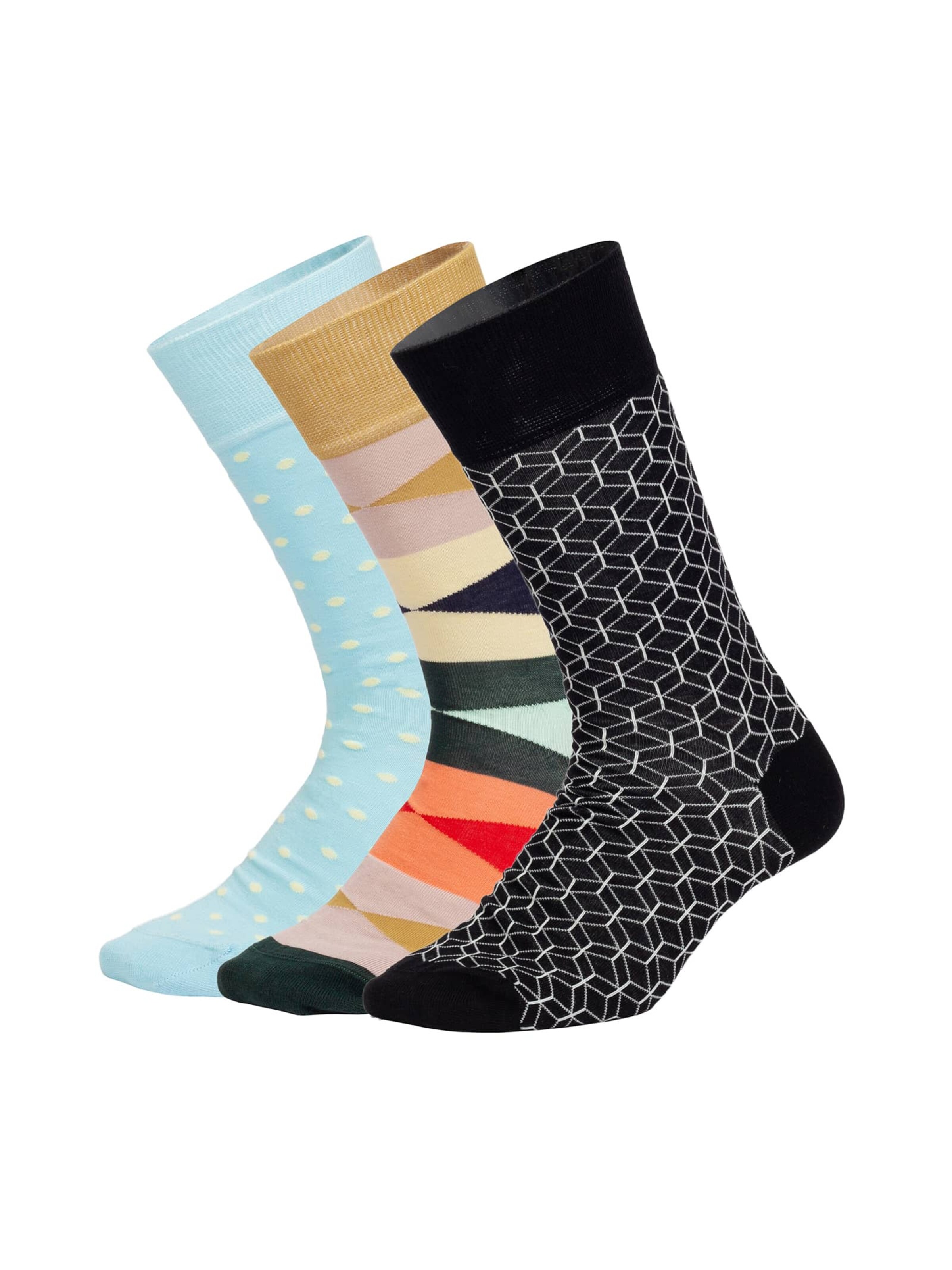 DillySocks Socken 'Shapes ' in Mischfarben: Vorderseite