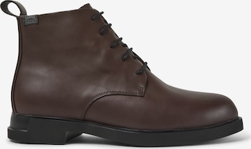 CAMPER Lace-Up Ankle Boots 'IMAN' in Brown