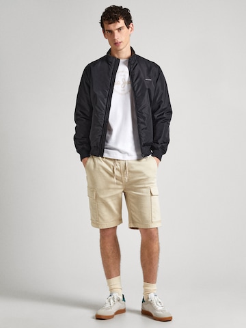 Pepe Jeans Regular Shorts 'GYMDIGO' in Beige