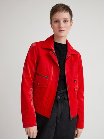 Desigual Between-Season Jacket 'Primavera' in Red: front