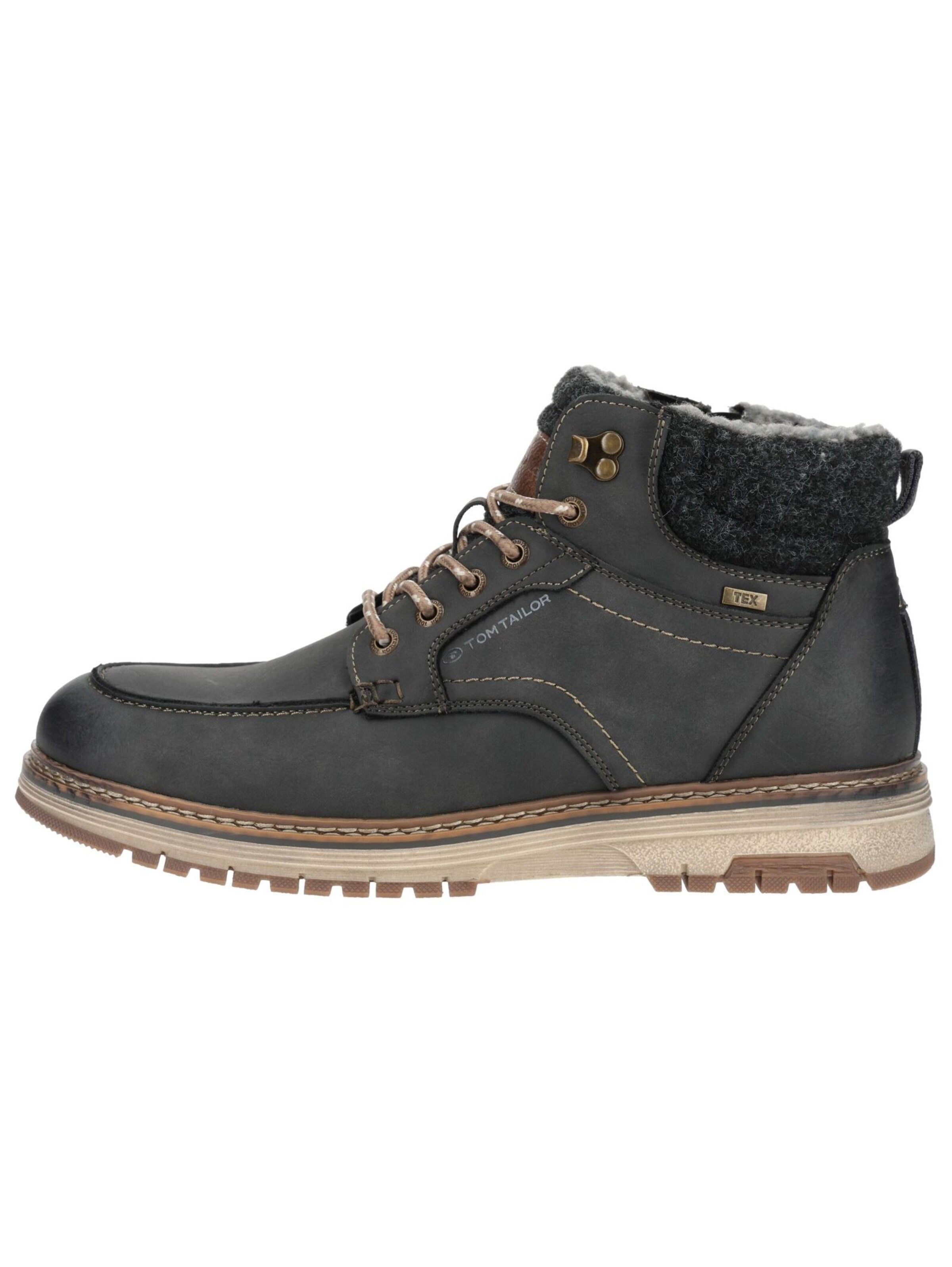 Boots stringati di TOM TAILOR in grigio