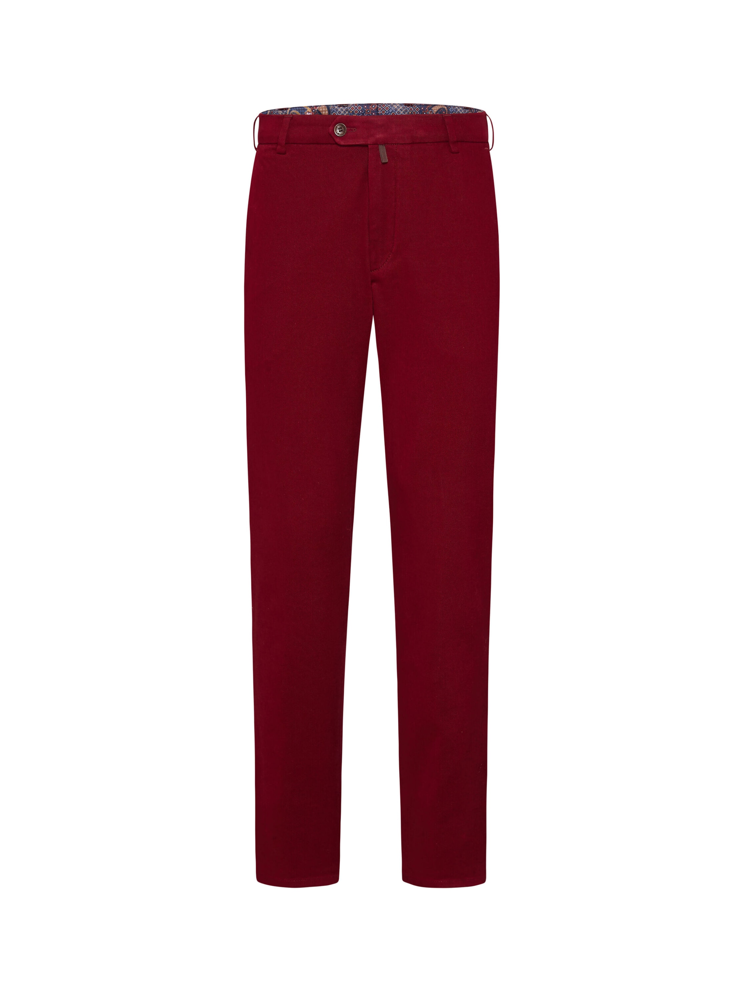MEYER Chino in Rood: voorkant